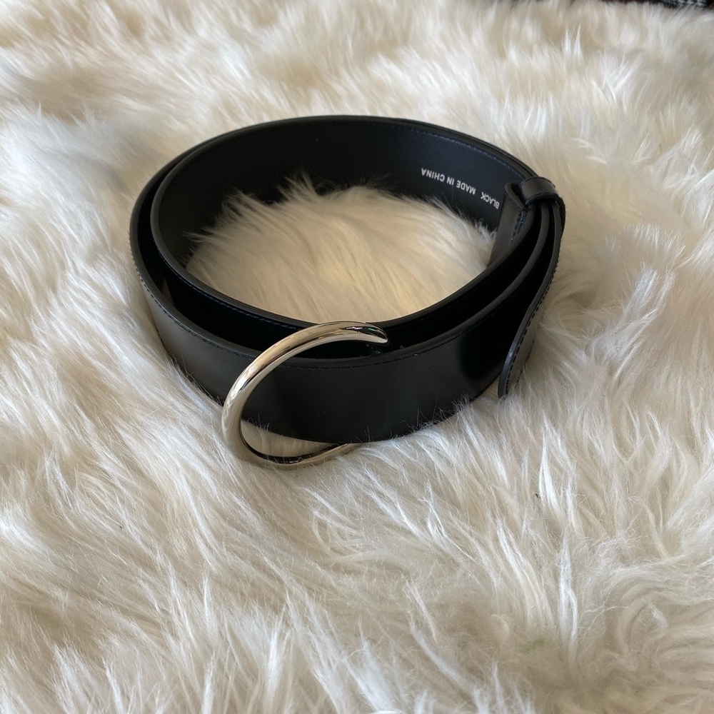 Chunky black belt ~ adjustable